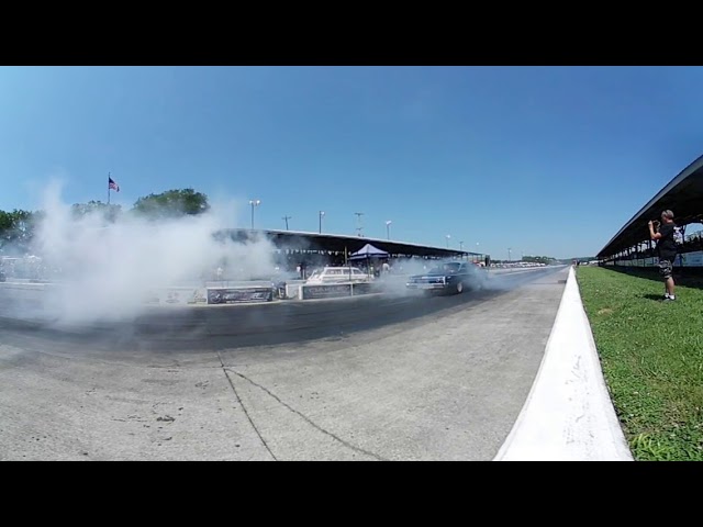 2018 348/409 ELIMINATOR  NHRA Holley Hot Rod Reunion First Round 360 Video