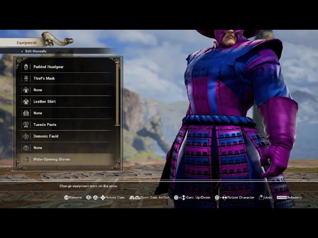 FINAL Soul Calibur 6 Creation Guide: Galactus #SoulCalibur #CharacterCreation #Gaming