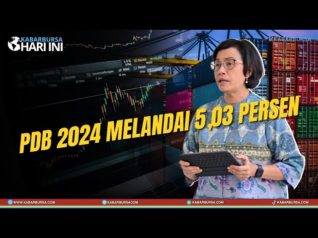 [FULL] Tak Ada Bansos Beras Enam Bulan Ke Depan, Pertumbuhan Ekonomi 2024 Sedikit Melambat ke 5,03%