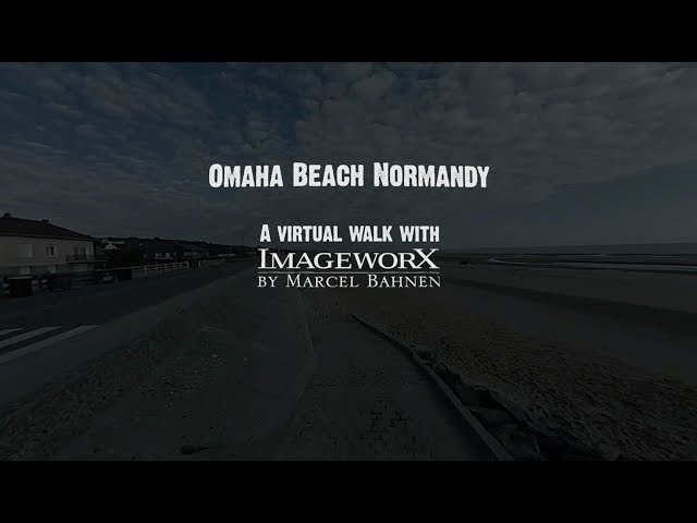 Omaha Beach, Normandy. An immersive 360º virtual walk with Marcel Bahnen, ImageworX