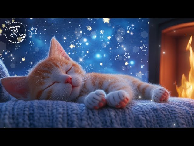 Sleep Instantly Within 3 Minutes - Stress Relief Music - Healing Insomni  - Crickets Sound Effects