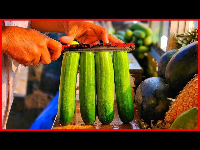 FRUIT NINJA of FRUITS | Amazing Fruits Cutting Skills | Indian Street Food In 2022