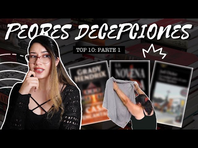 MIS PEORES LECTURAS DE 2023 🙅🏻‍♀️🚫📚 (Top 10: Parte 1) | Arcade's Books