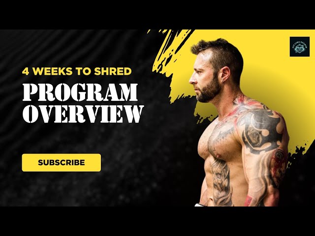 I Shredded Fat In 4 Weeks - Here's How | Program Overview