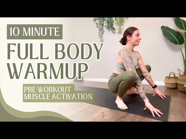 10 Min Full-Body Warm-Up | Yoga for Weightlifters and Athletes to Activate Shoulders, Legs, & Core