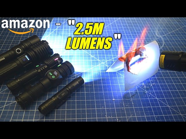 $40 Flashlights Starting Fires? Amazon says yes