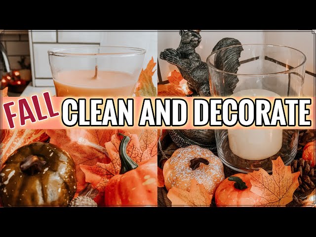 🍁 FALL CLEAN AND DECORATE WITH ME 2020