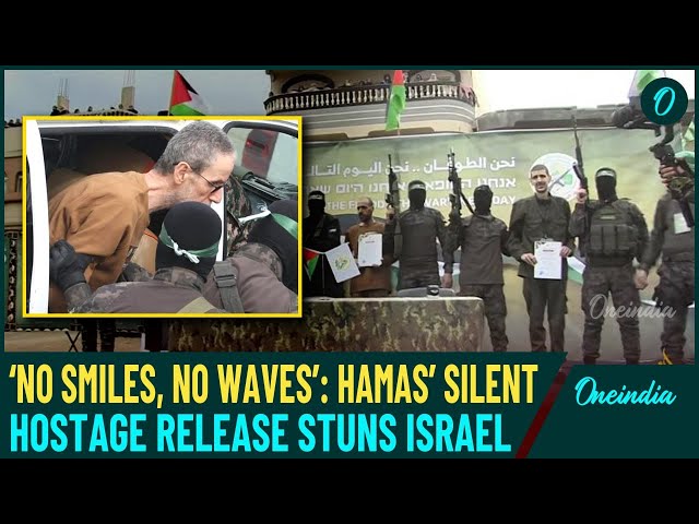 Hamas' SHOCKING Video| Chilling Moment as Hamas Frees Hostages Under Heavy Guard, Israel Shocked