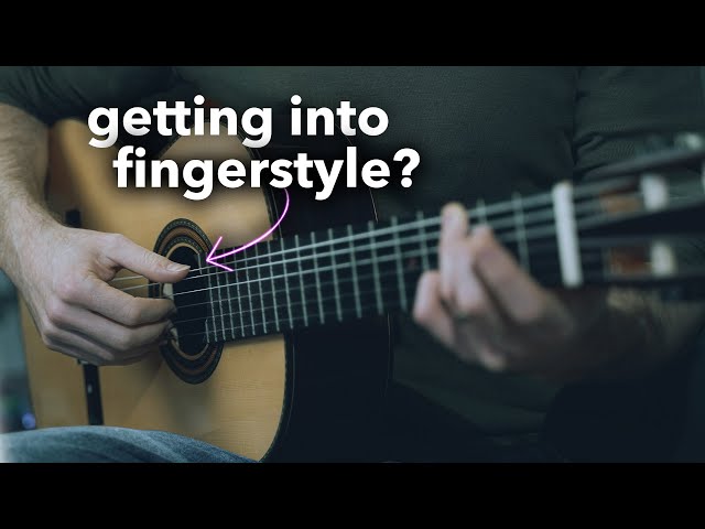 FINGERSTYLE Guitar For Absolute BEGINNERS (chords and melody)