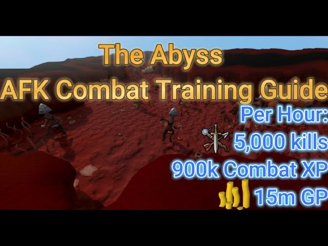 Runescape AFK Combat Training  - The Abyss - All Combat Styles & Levels - 900k XP & 15M GP Per Hour