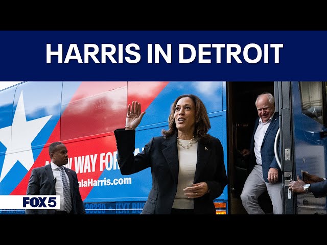 Kamala Harris holds campaign event in Detroit | FOX 5 DC