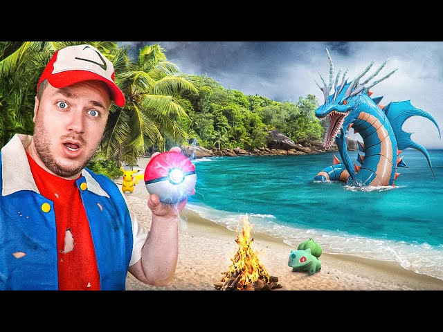 POKEMON In REAL LIFE! ESCAPE From Mystery Pokemon Island!