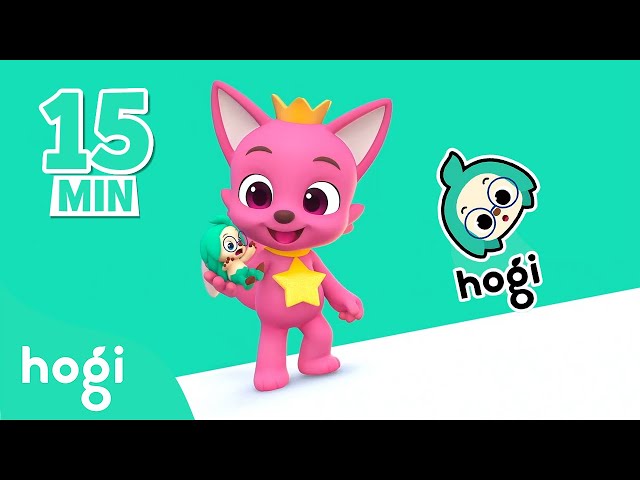 😣 Sliding Hogi｜Kids Play｜15 min｜Compilation｜Hogi Hogi｜Hogi Jingle｜Hogi Pinkfong