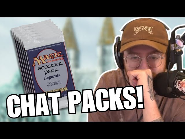 My CHAT Cracks a $35,000 MTG Legends Booster Box