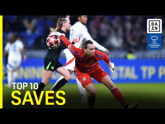 DAZN's Top 10 Saves From Matchday 6 Of The 2024-25 UEFA Women's Champions League