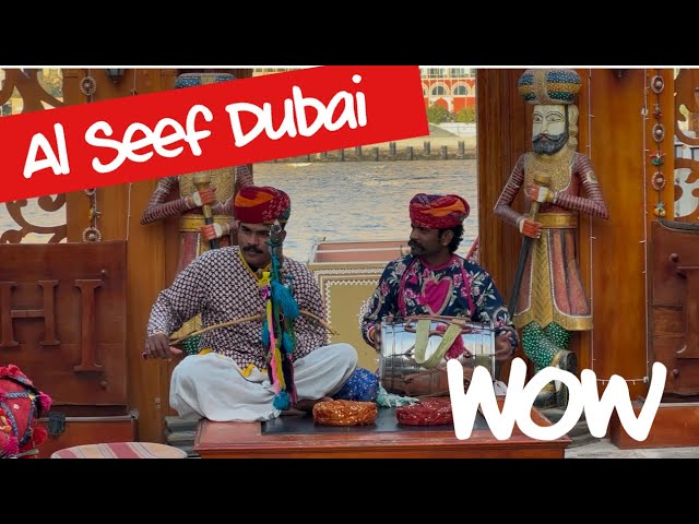 Al Seef Dubai | The Best Tourist Destination in UAE | Abra | Dubai Temple | Dubai Museum #dubai #uae