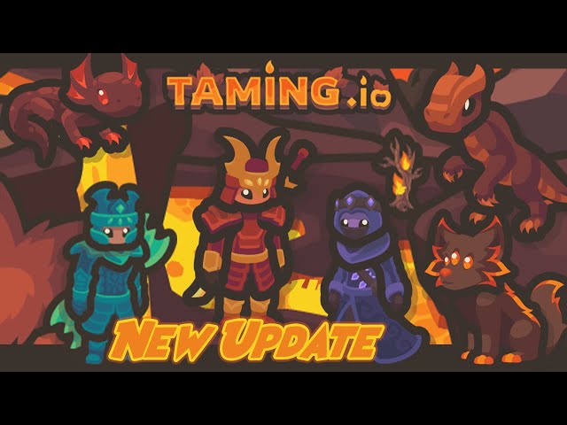 Taming.io New Update! New Biome, Lizard, Salamander, Cosmetic,....