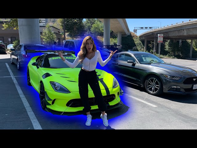 Girl Reacts to ACR Viper WITH NITROUS... Not Good *car of the week eps 3*