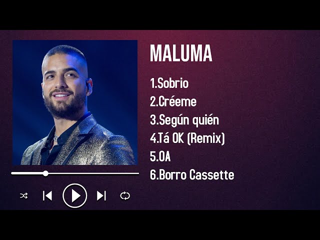 All-Time Favorite Songs 2025 by Maluma The Full Collection in One Video