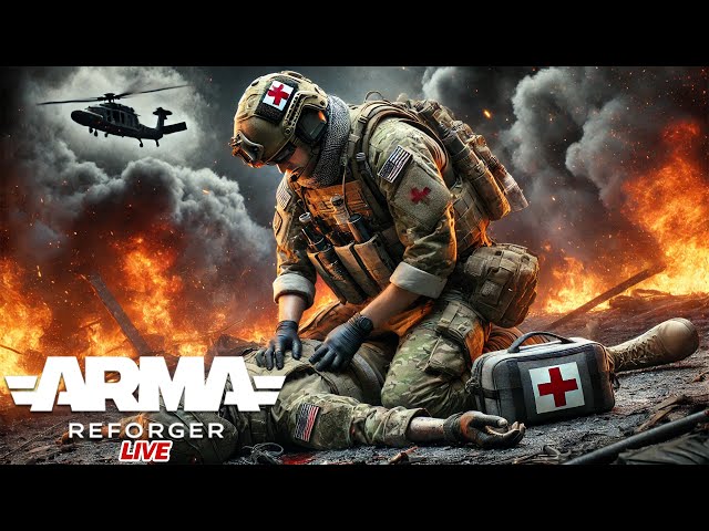 [LIVE] Combat Medic | Arma Reforger