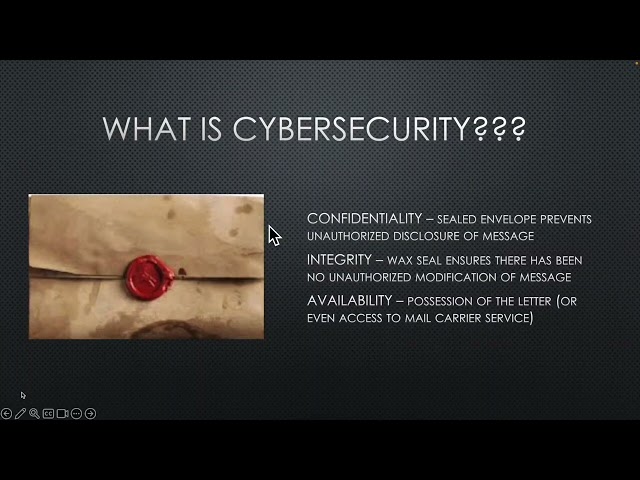 CU Denver GenCyber - CTF1 Part 1: What is Cybersecurity?