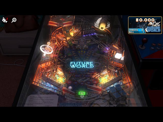 Zaccaria Pinball Papa Brad goes to Future World - Coming to AtGames