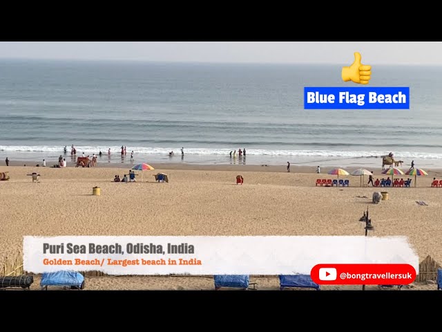 Golden Beach - Puri, Odisha, India - Blue Flag Beach