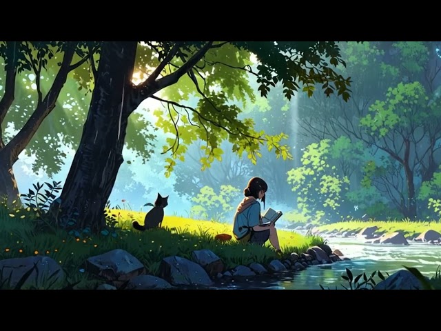 Lo-Fi Forest Beats for Studying & Relaxing - Calm Nature Ambience