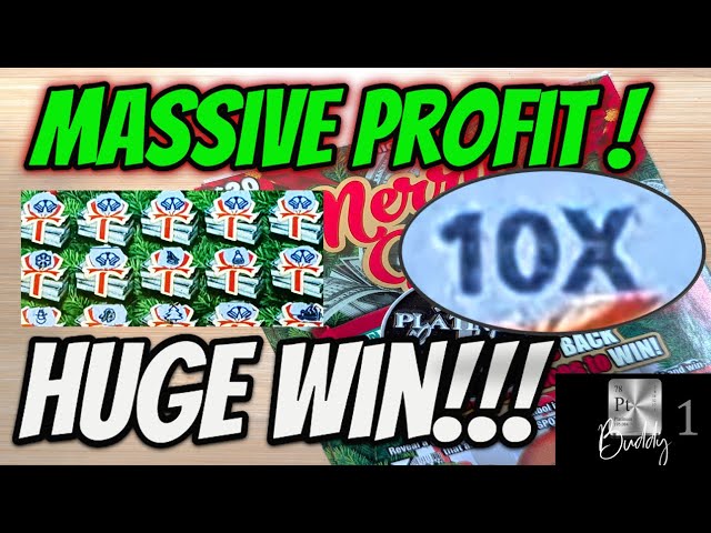 🟢🔴HUGE WIN!🟢🔴HUGE PROFIT!🟢🔴MERRY MONEY! 🟢🔴Ohio Lottery Scratch Off Tickets🟢🔴