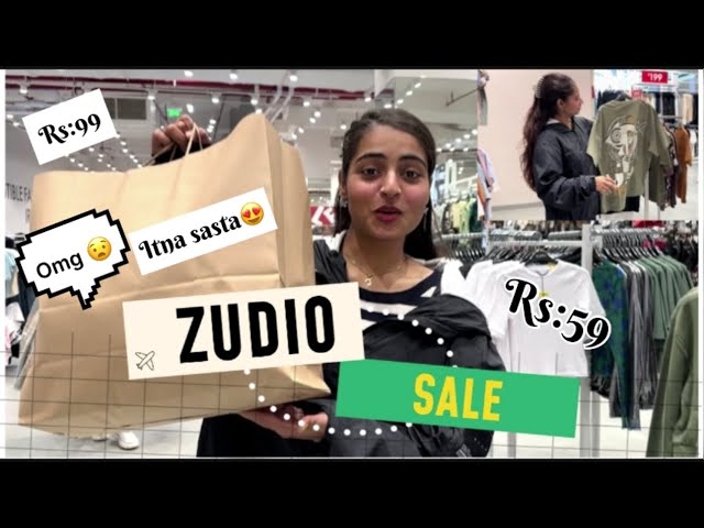 Zudio shopping haul 🛍️//@janhvi_dubey omg       Starting Rs:99 only 😧