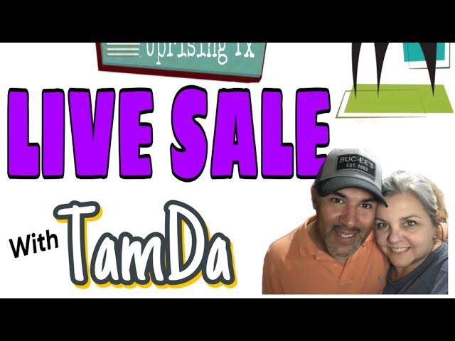 LIVE SALE Wednesday