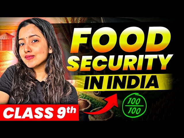 Class 9 Food Security in India | Class 9 SST | Shubham Pathak #socialscience #cbseclass9 #economics