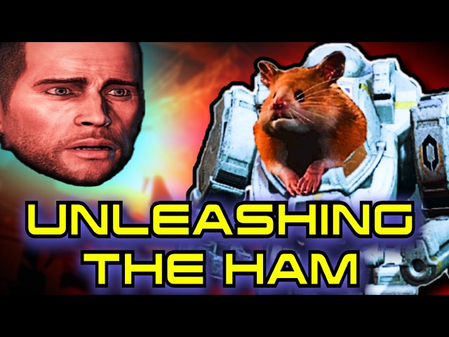 Shepard's Schizo Twin Feels The Hamster's Wrath - The Funniest Mass Effect 3 Video You'll Ever See