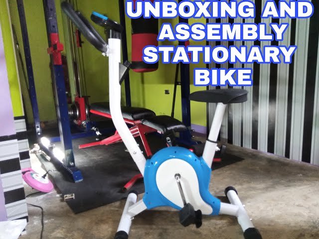 Unboxing & Assembling Stationary Bike!