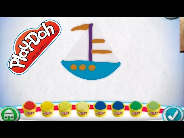 Play Doh Create ABC Alphabet Game Letter B - Gameplay with Gertit