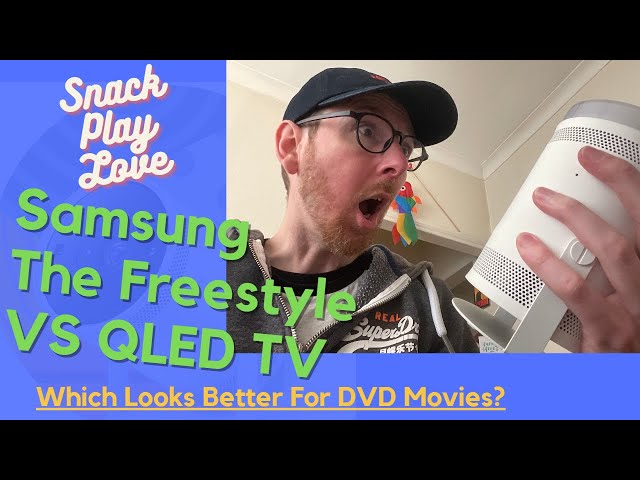 Who Wins? Samsung Edition: Freestyle Vs QLED: TopGun DVD & Antman 4k