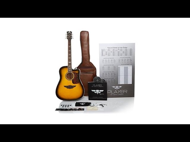 Keith Urban 50pc "PLAYER" Acoustic Guitar   30 Lessons