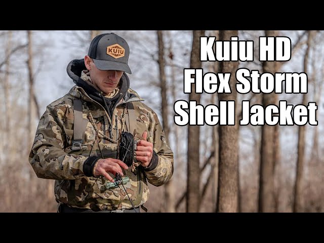 Waterfowl Rain Jacket | Kuiu HD Flex Storm Shell Jacket