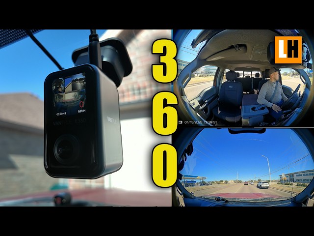 Vantrue E360 Ace - 360° Panoramic Dash Cam Review