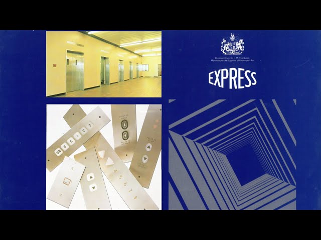 Express Lifts Book from 1979 - Featuring Catalogue of Express Lifts Installations