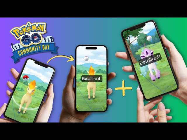 Ponyta Community Day: Excellent Curveball Throw Analysis