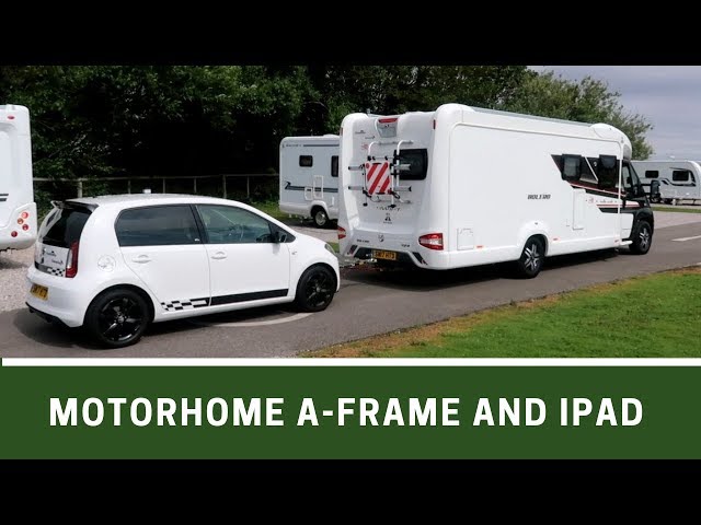 Motorhome A-Frame | Tow a Small Car | iPad Google Maps Navigation - Ep131