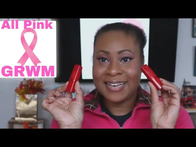 All Pink Makeup | GRWM | Breast Cancer Awareness