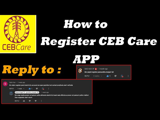 How to register CEB Care APP | Naan Ungal TK | Tamil