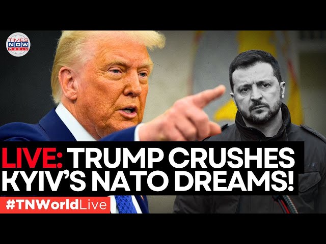 LIVE | Trump Backs Putin’s NATO Red Line: ‘Ukraine Won’t Get In!’ | Russia Ukraine War | TN World