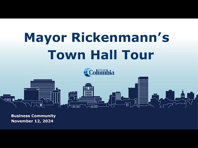 Mayor Rickenmann's Town Hall Tour | Business Community