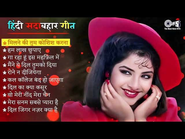 LIVE: हिंदी सदाबहार गाने/90's Hindi Gaane/❤️ 90's Hindi Songs/Udit Narayan, Alka Yagnik, Kmar Sanu