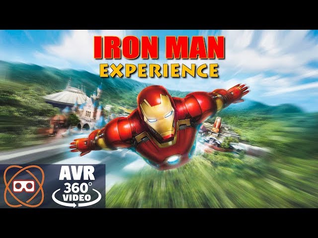 [5k 360] Marvel Iron Man Ride - Hong Kong Disneyland Star Tours