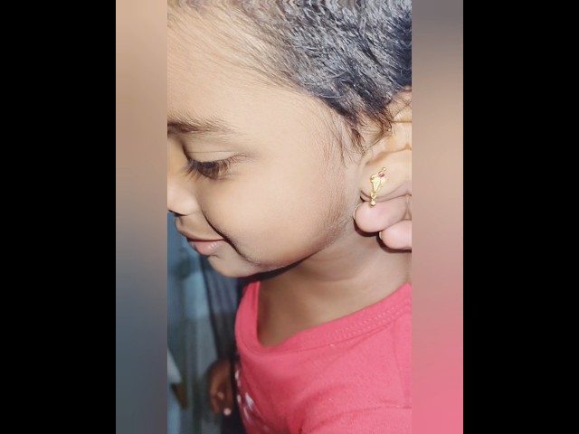 Indha stud epdi iruku ❤️# Thangathuku thangama 🥰#gold 🔥# Girls ku pidichathula idhum onnu 💕#Sana ❤️