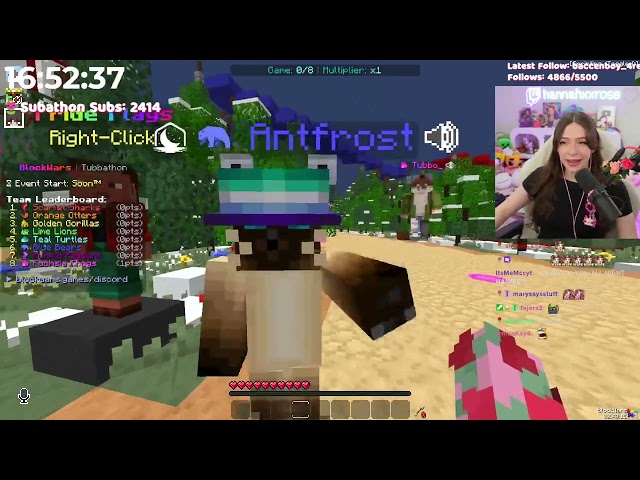 Hannahxxrose Block Wars Tubbathon Lime Lions